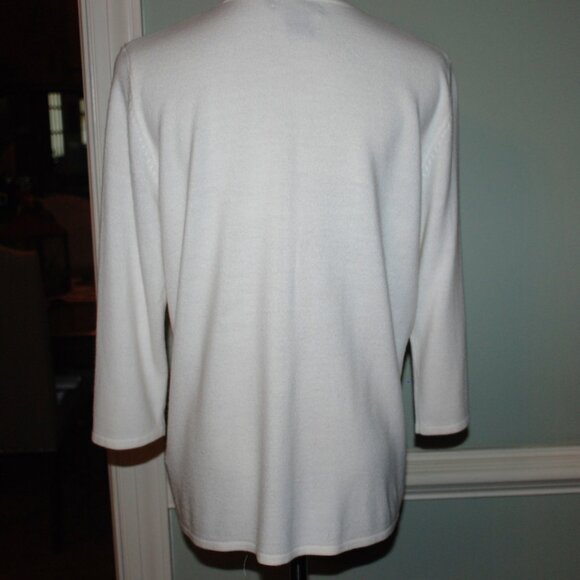 New Designer Originals Classic Ivory Cardigan - Picture 6 of 6
